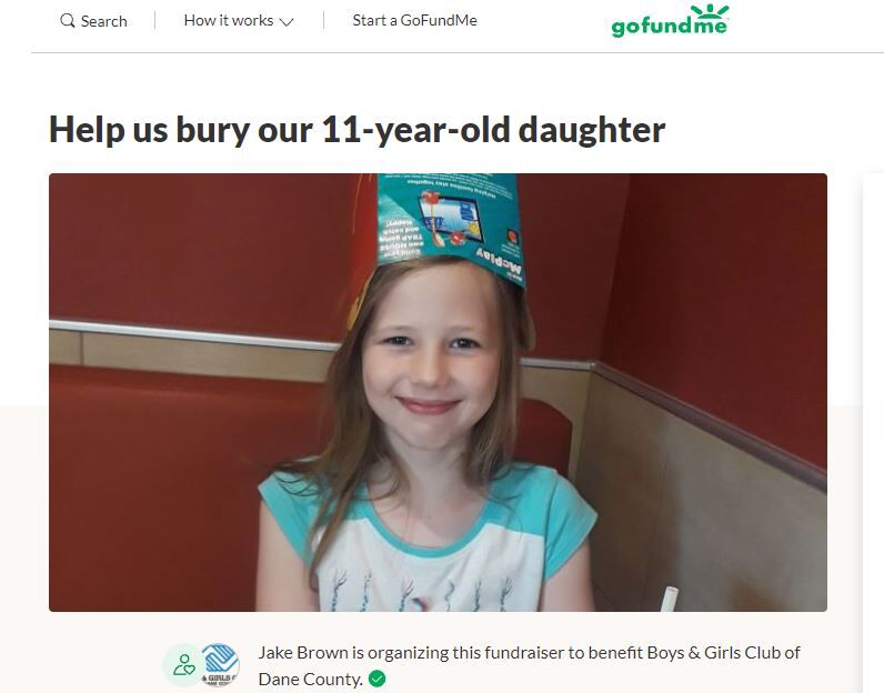GoFundMe for Fitcburg girl